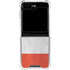 Distressed Austria Flag Galaxy Z Flip5 5G Clear Case